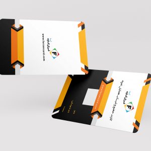 طراحی کارت حضور و غیاب پی وی سی کد 022