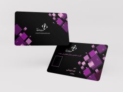 طرح لایه باز کارت حضور و غیاب پی وی سی کد 036