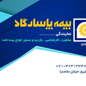طراحی کارت پی‌وی‌سی شناسایی نمایندگی بیمه کد 270