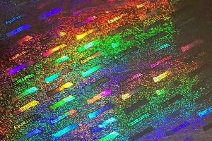 Serialized hologram